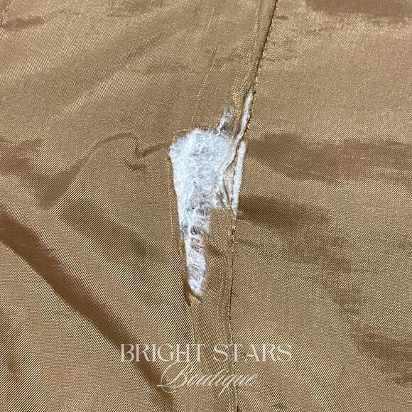 Rare Suede and Fur Jacket ASO Lorelai Gilmore Girls Brown Camel RARE HTF Y2K - Picture 14 of 15